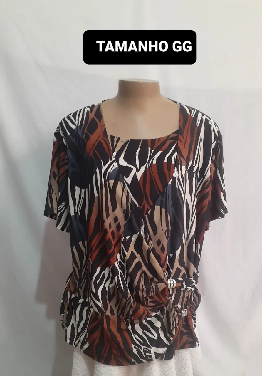 BLUSA FEMININA - TAMANHO GG