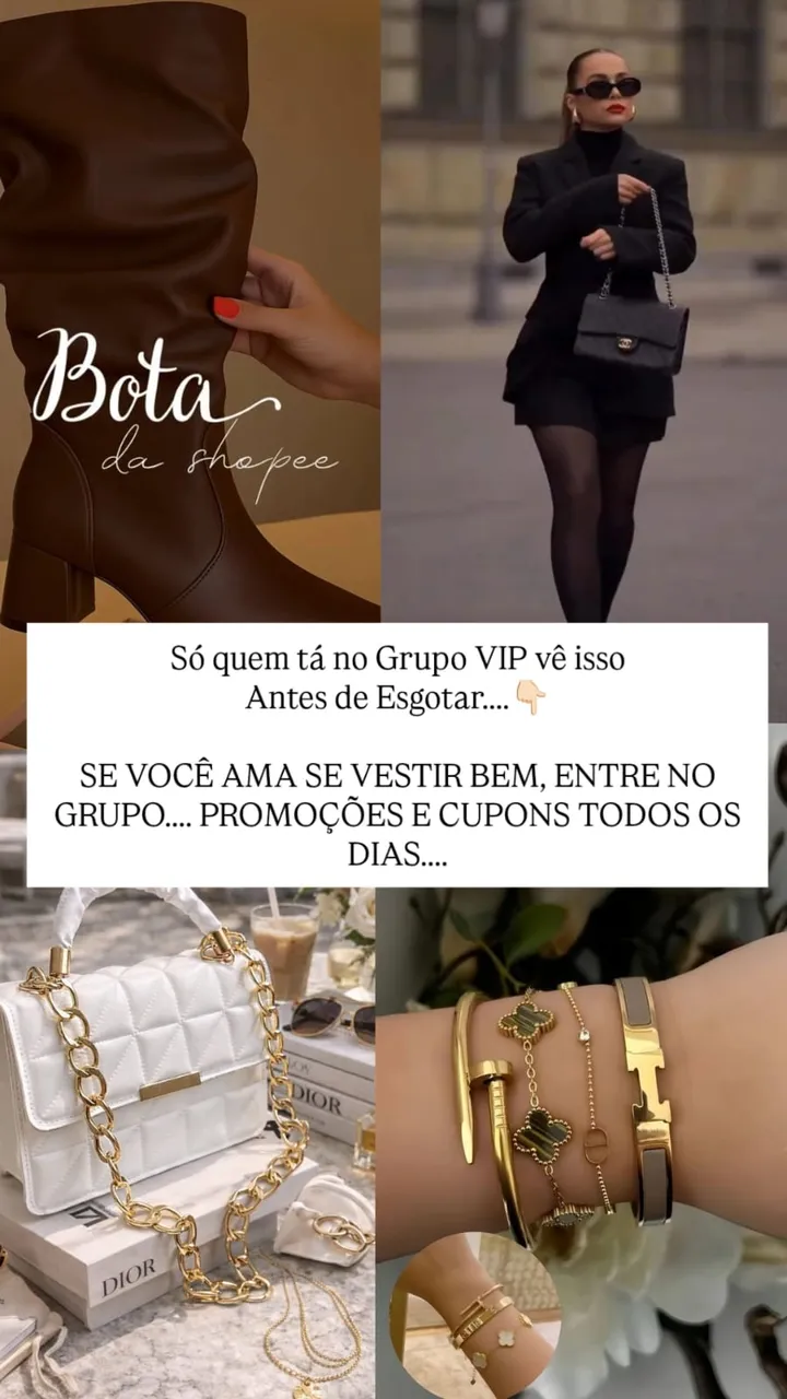 🚨 GRUPO SECRETO dos achadinhos de Moda Feminina que ESGOTAM rápido 😳✨