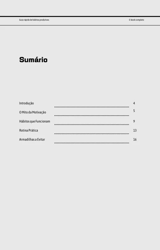 Guia rápido de hábitos produtivos (sem motivação fake) - Foto 2