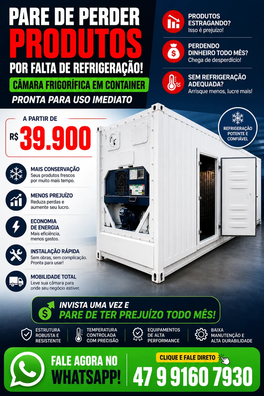 Câmara Fria em Container Reefer – Ativo que Gera Renda